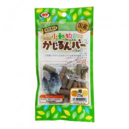 小動物のかじるんバー　柿　25g