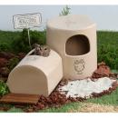 MLP-83　CASA デグーの砂浴びもできるハウス