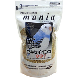 【生体取り扱い店舗限定】　プロショップ専用 maniaセキセイインコ  1リットル